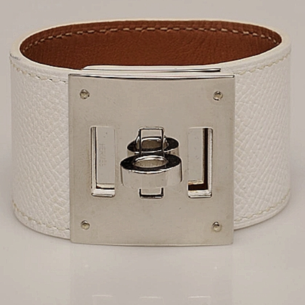 Hermes kelly dog collar bracelet